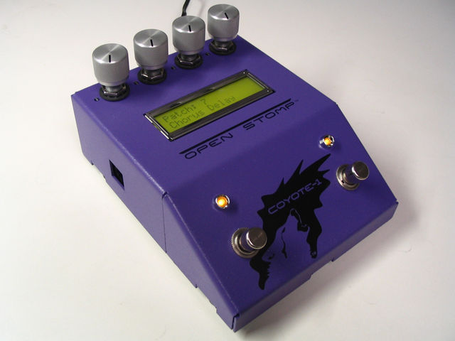 The OpenStomp Coyote-1: we hear Prince already has his order in...